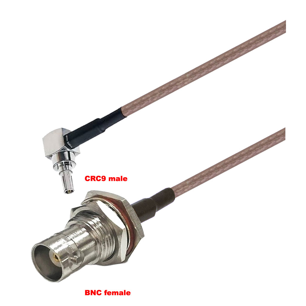 Cablu coaxial, RG316, 3m, CRC9 male BNC female