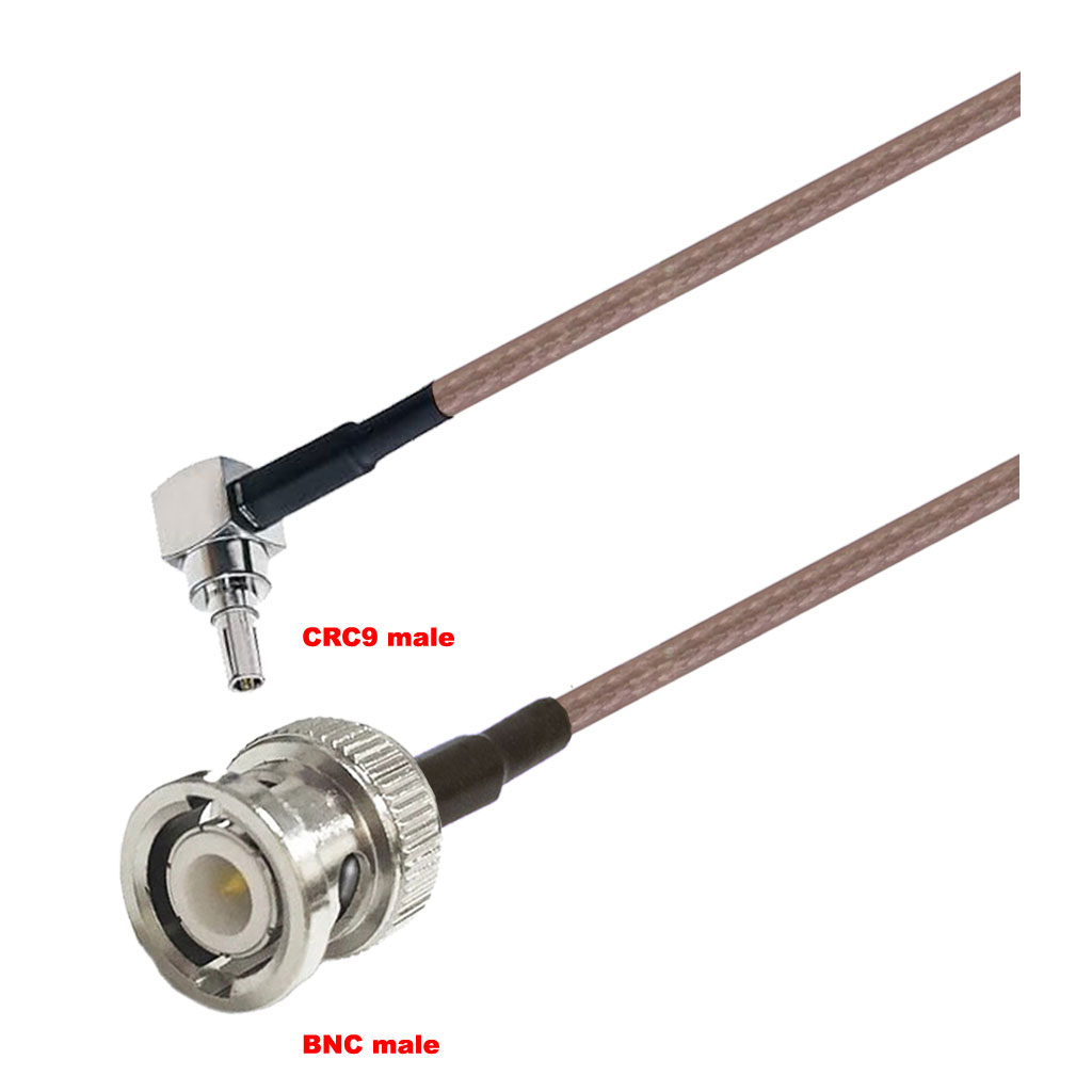 Cablu coaxial, RG316, 3m, CRC9 male BNC male