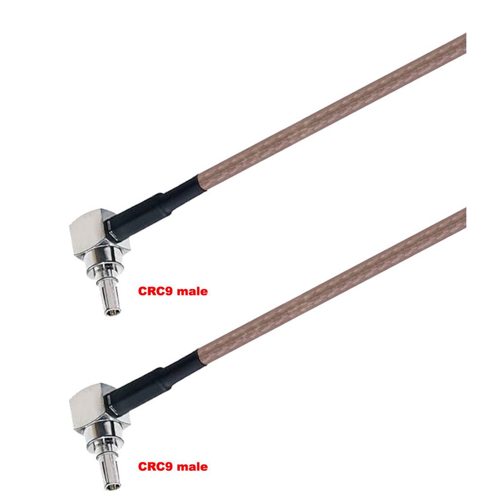 Cablu coaxial, RG316, 3m, CRC9 male CRC9 male