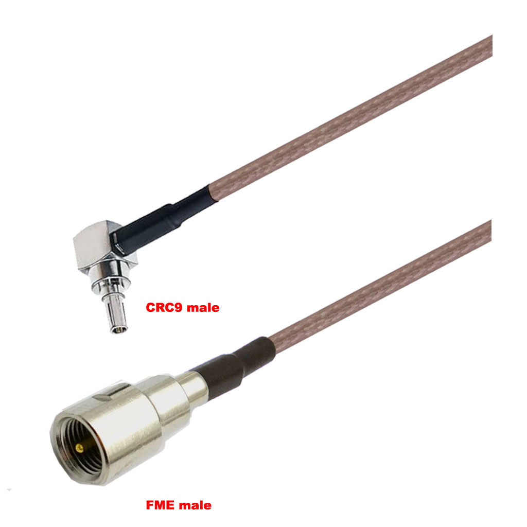 Cablu coaxial, RG316, 3m, CRC9 male FME male