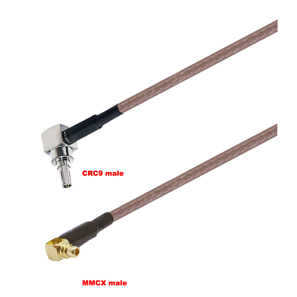 Cablu coaxial, RG316, 3m, CRC9 male MMCX male