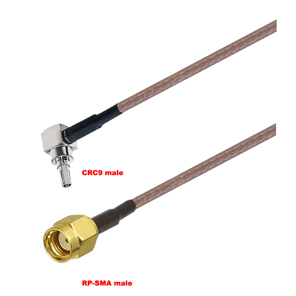 Cablu coaxial, RG316, 3m, CRC9 male RPSMA male