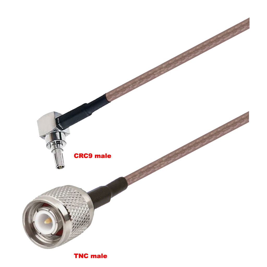 Cablu coaxial, RG316, 3m, CRC9 male TNC male