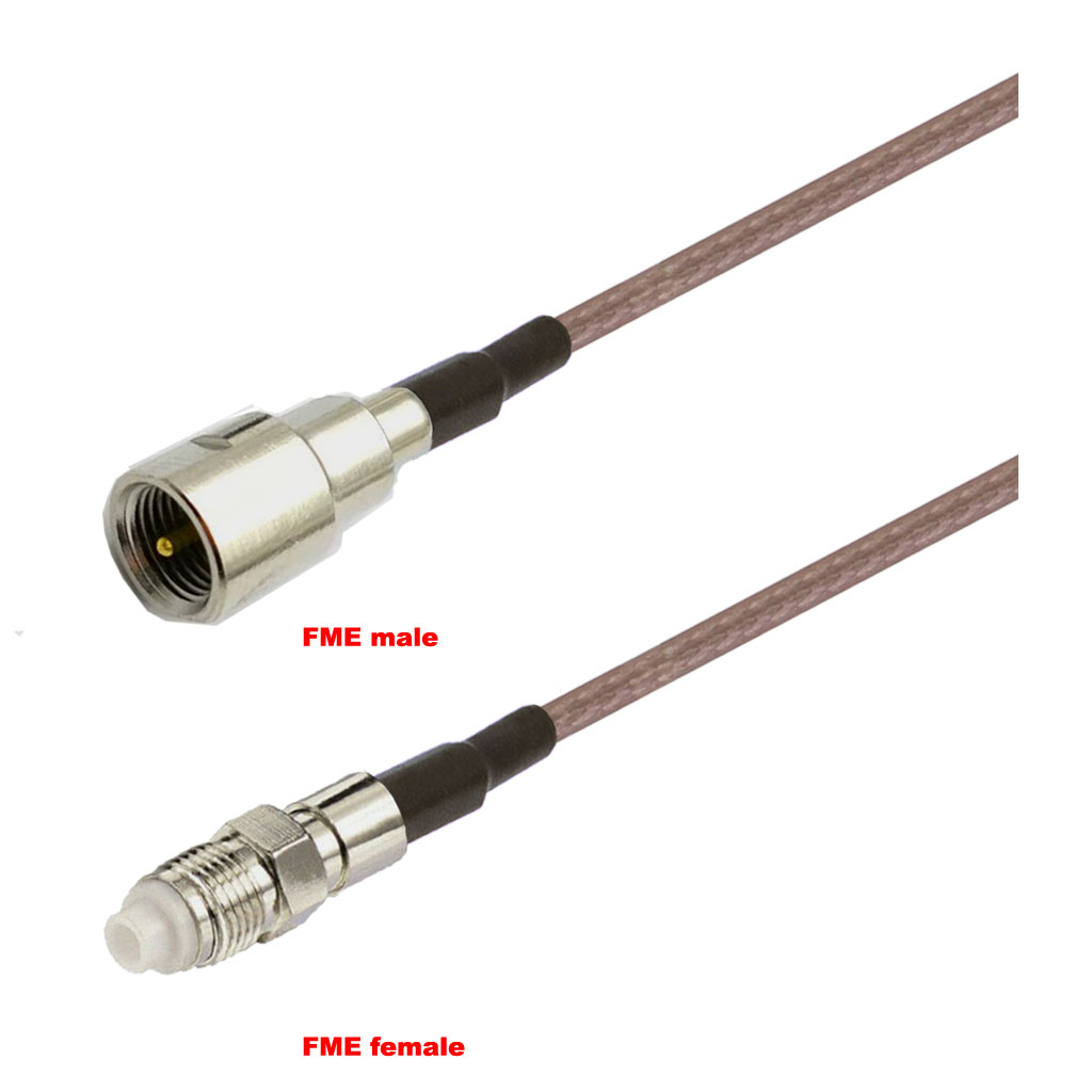 Cablu coaxial, RG316, 3m, FME male FME female