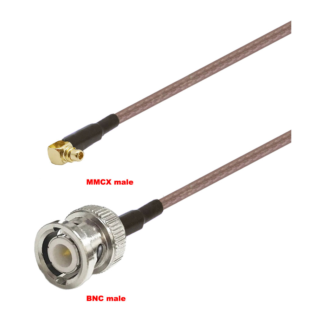 Cablu coaxial, RG316, 3m, MMCX male BNC male