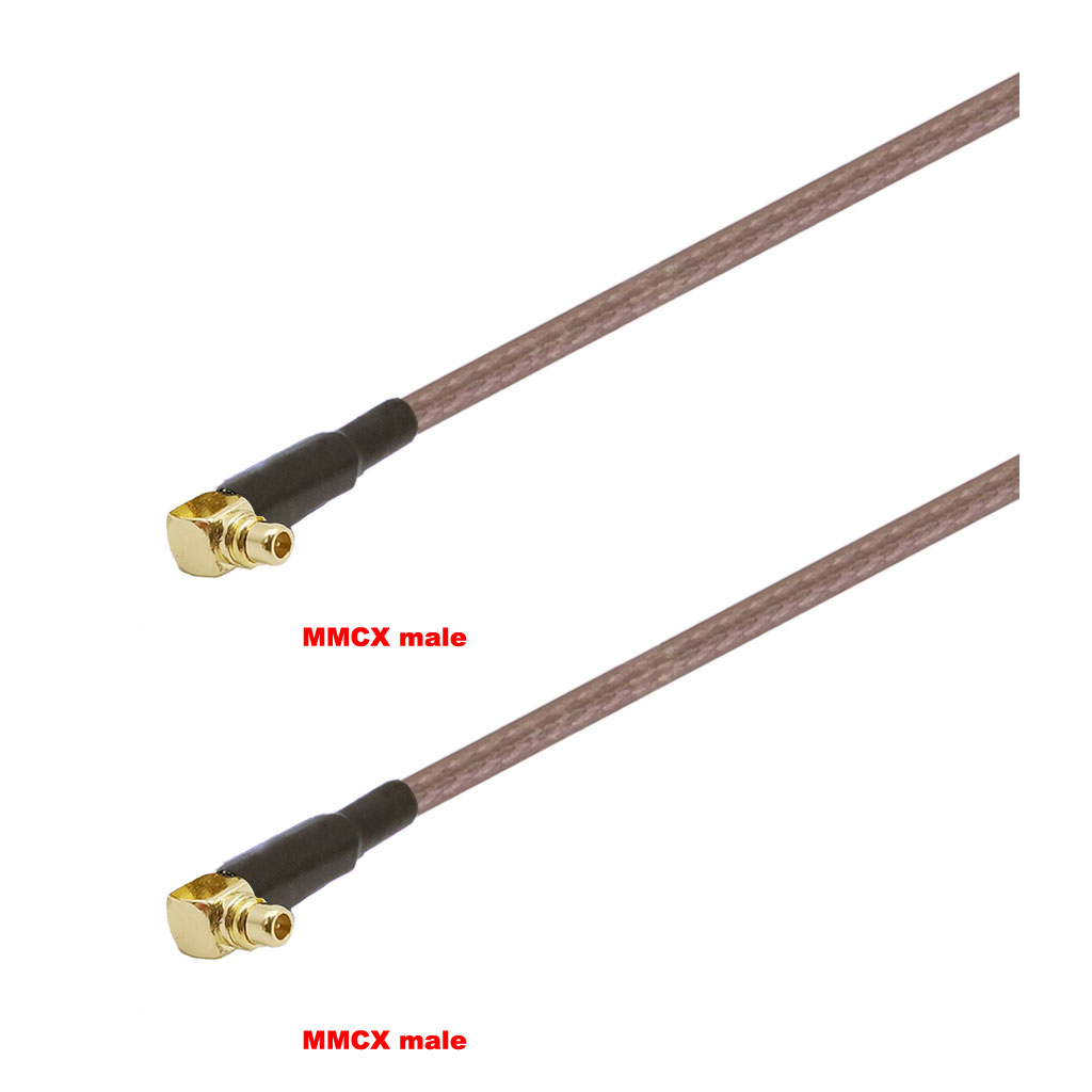 Cablu coaxial, RG316, 3m, MMCX male MMCX male