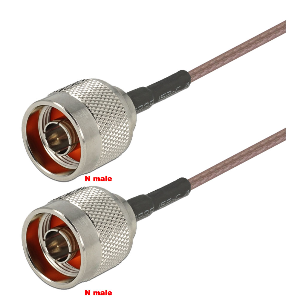 Cablu coaxial, RG316, 3m, N male N male