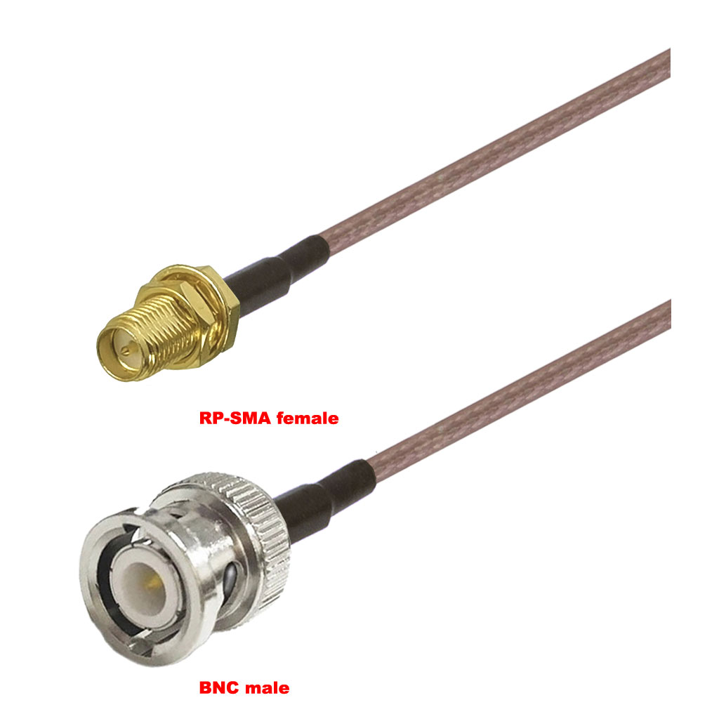 Cablu coaxial, RG316, 3m, RPSMA female BNC male