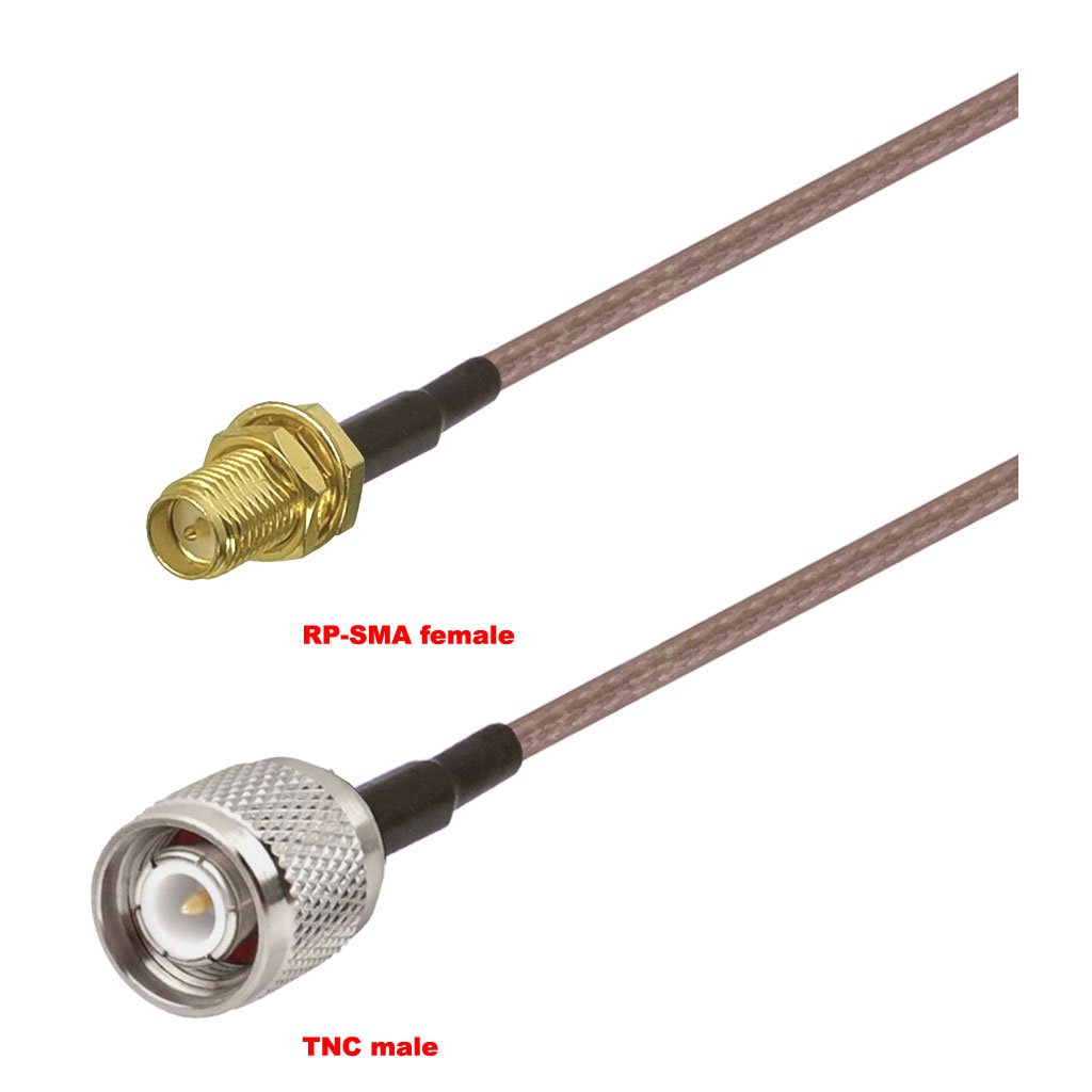 Cablu coaxial, RG316, 3m, RPSMA female TNC male