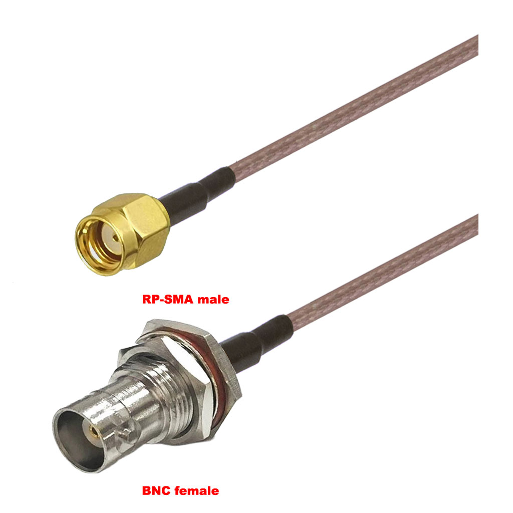Cablu coaxial, RG316, 3m, RPSMA male BNC female