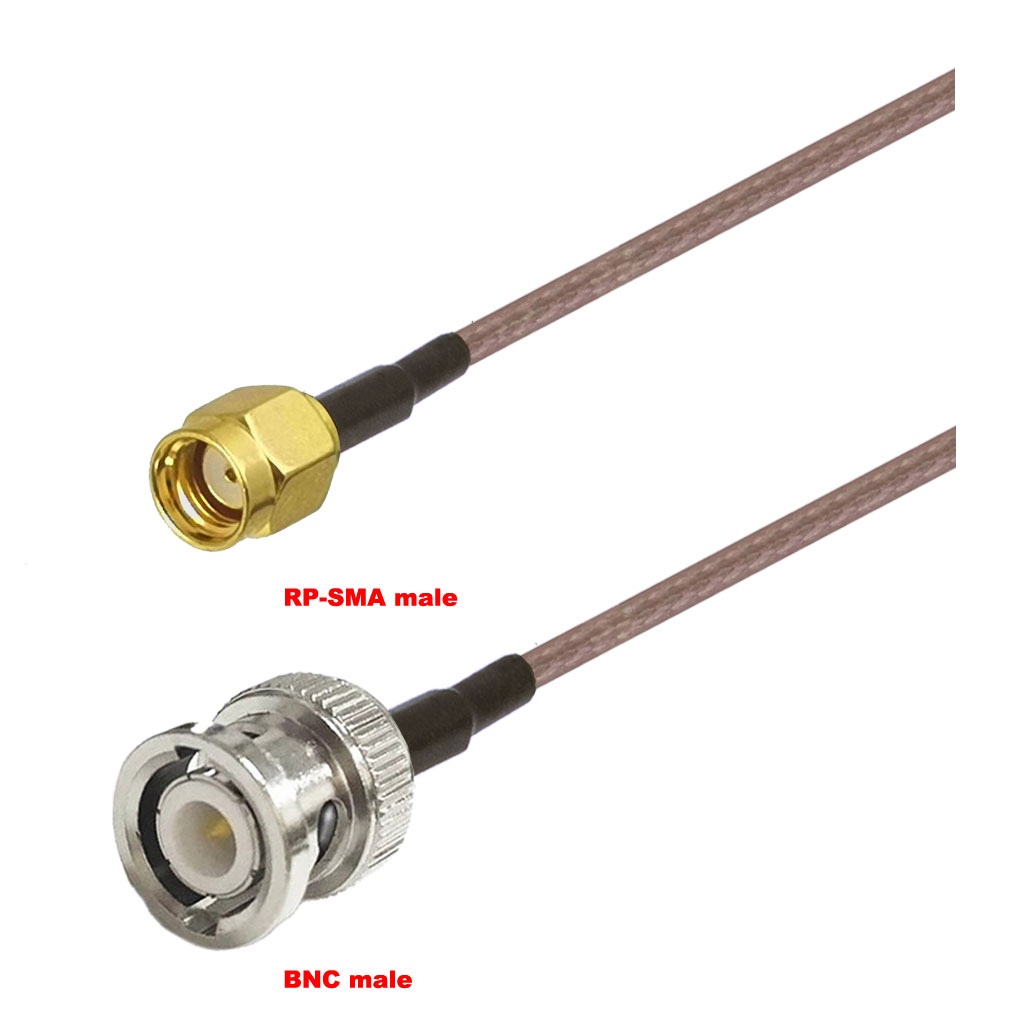 Cablu coaxial, RG316, 3m, RPSMA male BNC male