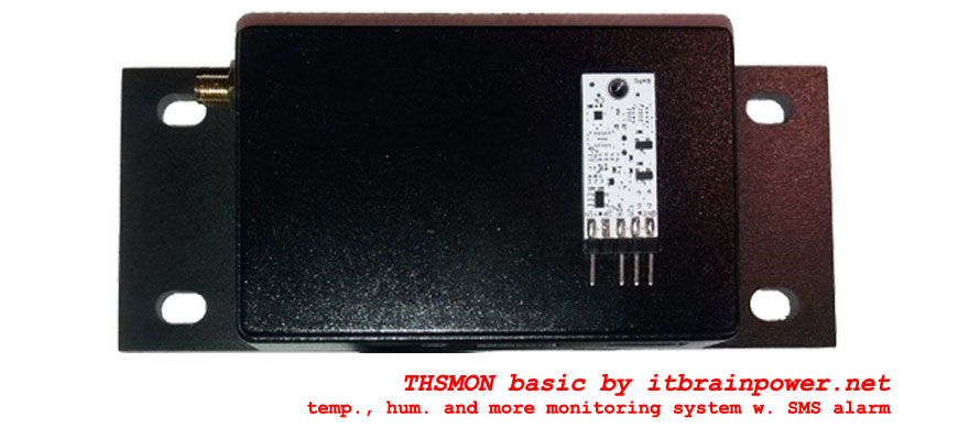 THSMON basic by itbrainpower.net - alarma temperatura si umiditate cu notificare SMS